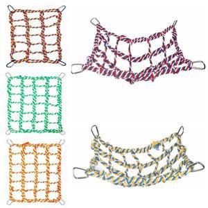 면 로프 애완동물 클라이밍 네트 후크가   해먹 소형 동물용