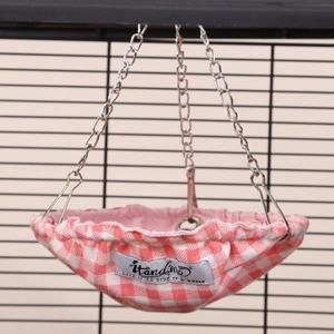 앵무새 스탠드 방수 새 해먹 긁힘 방지  걸이형 은신처 물림 새장 침대 부화용