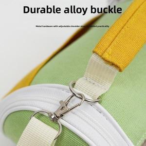 휴대용 호환 새 운반 케이지  탈출 방지 앵무새 이동 가방 경량 투명창 햄스터 동물병원 방문용