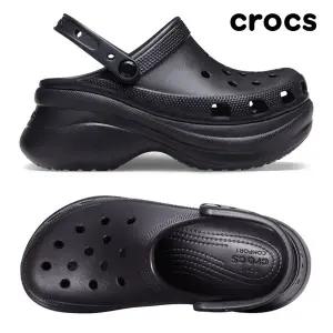 [크록스] 여성 클래식 베이 클로그 블랙 206302-001
