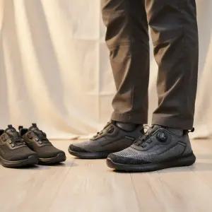 남성 통기성 메쉬 논슬립 다이얼 운동화