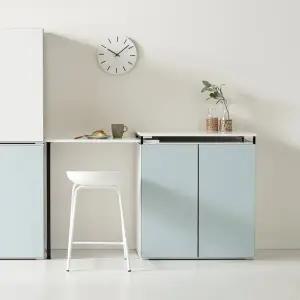 [인터데코]좁은공간 인출식 확장형 수납 식탁 조리대 P0000BNK