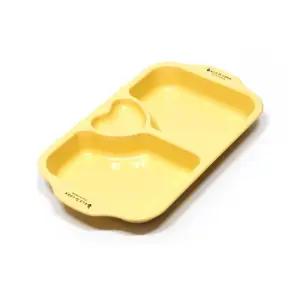 3구 옥수수식판 어린이집 간식접시 2개 간단아침 키즈카페 간편점심