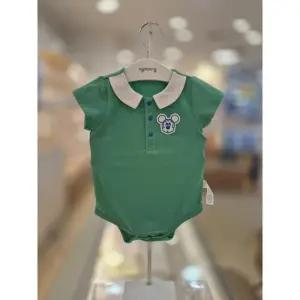아가방 세이브존03 아가방 디즈니 그린 미키 비비드 반팔 바디수트 AQ79S317506