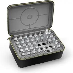 SHBC 사일런트 12g Co2 카트리지 케이스 40 슬롯 안전한 CO2 파워렛 보관 크로스맨 우마렉스 자전거 도구와