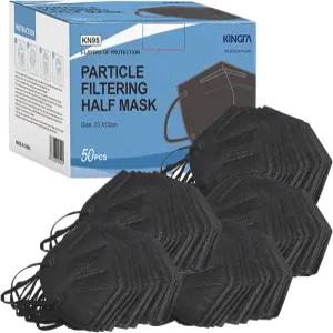 킹파 KN95 페이스 마스크 50개 일회용 5겹 GB26262019 준수