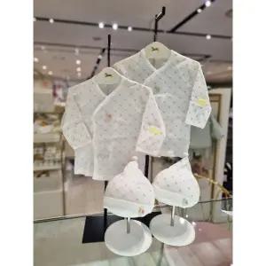 [에뜨와](대전신세계)(임신출산선물)디디배내저고리모자쌍둥이세트