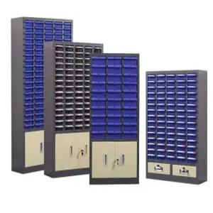 시편 보관함 서랍장 부품 한도견본 무문 다용도 (블루/투명) 없음 48칸 자재