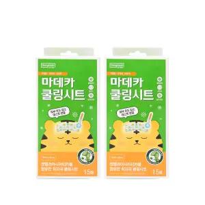 무향료 저자극 쿨링시트 동국제약 마데카 쿨링시트 (15매) 2박스