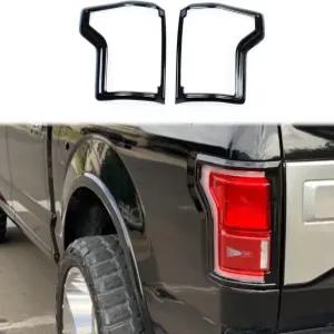 2015년형 저스토트림 글로스 피아노 블랙 테일라이트 트림 베젤 커버 핏 2016년형 2017년형 2019년형