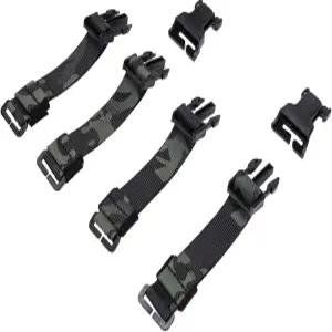 에머슨기어 버클 스트랩 전술 가슴 리그 전투 조끼 에어소프트 장비용 어댑터 키트 세트