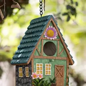 아우얼스룸 정원 장식 새 집 옛사랑 둥지 가게 장 벽 원예 장식품 레드하우