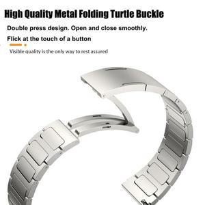 SUUNTO 시계용 럭셔리 티타늄 합금 스트랩, 버티컬 스포츠 링크 시계줄, 9 PEAK PRO DLC 5 교체 밴드, 22mm