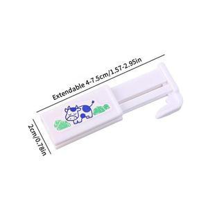 우유 밀봉 클립 우유팩 마개 상자 2개 스낵 유지 접이식 신선도