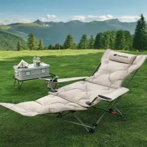 접이식 캠핑의자 리클라이너 휴대용 일반형 아웃도어 여행용 사무실 그레