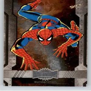 2024 스카이박스 메탈 유니버스 마블 어벤져스 114 스파이더맨 공식 비스포츠 트레이딩 카드 원시(NM 이상)