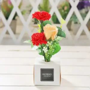 생일 카네이션 플라워박스 레드 어버이날 꽃다발 선물