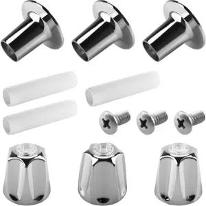 가격 피스터 샤워 핸들용 LEDBarz 81428 욕조 및 노브 3개 교체 키트 거버 단코 핸들 교체/복원과 호환