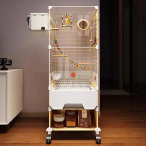 가드가 새장 코카틸 2nd 사육장 서식지 집 앵무새 9A119 이동식 floor 공간의 넓은 핀치 1 청소가