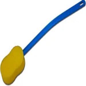 노바 엑스트라 롱 23인치 배스 앤 백 스펀지 윤곽이 있고 유연한 손잡이 포함