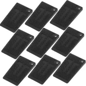 HOLIDYOYO 20pcs 가구용 플라스틱 수평 조절 심 흔들리는 테이블을 위한 설치 웨지 의자 캐비닛 바닥