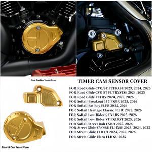 2025 모터사이클 투어링 타이머 커버 (센서 키트 포함) 할리 식 이후 로드/스트리트 글라이드 117 121CVO
