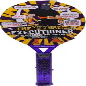 효율적인 재핑 실내 야외용보라색을 위한 실행자 플라이 재퍼 모기 말벌 벌레 곤충 킬러 스웨터 전기 라켓