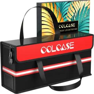 콜케이스 리포 세이프백 방폭 전기 자전거 배터리 보관 및 충전 콤비네이션 락 실리콘 코팅 백(20 x 5.5 9