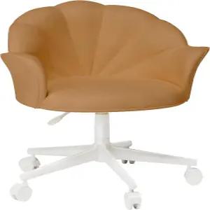 플렉스스팟 메이크업 베니티 체어와 백 벨벳 팔리스 홈 오피스 책상 의자 바퀴 달린 귀여운 플라워 모던