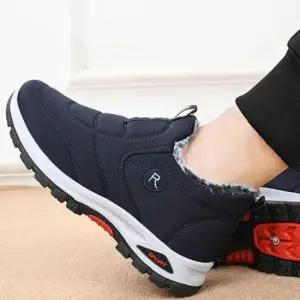 양털슬립온 남성 겨울 패딩 운동화 포근 기모 안감 부츠 단화