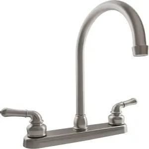 듀라 수도꼭지 DFPK330HCSN RV J스푸트 주방 싱크대 수도꼭지브러시 새틴 니켈