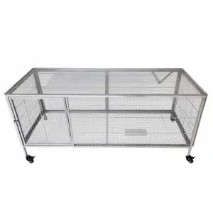 스테인레스 야외 거위 사육장 닭장망 케이지 닭장 토끼장