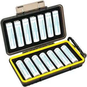 KIWIFOTOS 14 슬롯 18650 배터리 정리함 케이스 보호 하드 스토리지 충격 방지 18350 홀더 박스 용기