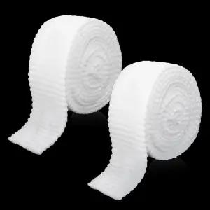 그레보세아 2롤 2m 튜브형 붕대 탄력 그물 드레싱 압축 랩 다리 팔용 거즈 스타키넷 튜브 사이즈 5