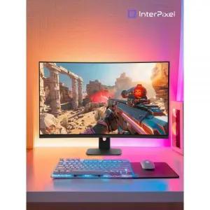인터픽셀 커브드 모니터 게임 QHD FAST VA 180Hz 32인치 무결점