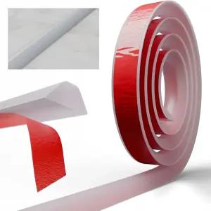 프리미엄 39인치 샤워 워터 가드 및 도어 씰 스트립 u2013 워크인 목욕 스크린 스플래시 프로텍터 유리