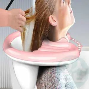 굿마켓 접이식 세발기 샴푸대야 아이머리감기기 간이세발기 휴대용세면대 휴대용대야