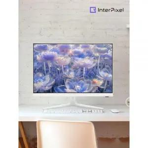 인터픽셀 사무용 화이트 모니터 IP2418 IPS 100Hz 24인치