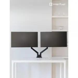 인터픽셀 모니터 거치대 듀얼 모니터암 책상정리 공간 활용