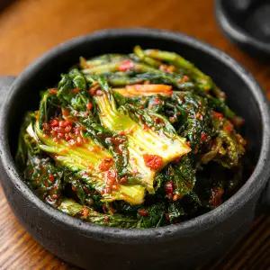 [참맛나] 봄 제철 청방배추 매콤 겉절이 김치 700g / 국내산