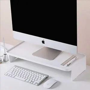 데스크 모니터 받침대 수납형 컴퓨터 받침대 사무실 정리대 책상