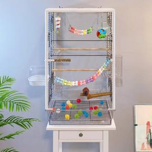 앵무새 놀이터 대형 새장 동물 새놀이터 케 2 0CM a421 횟대 애완동물 조립