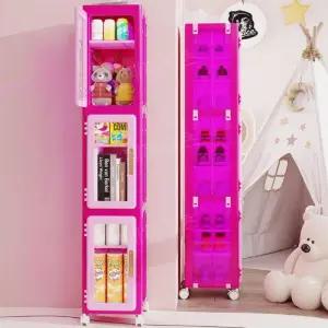 좁은방 서랍장 조명 가구 사이드 옷정리함 협탁 블록형 틈새수납 선반