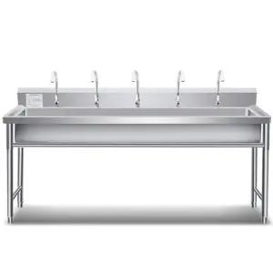 대형스텐싱크대 야외간이세면대 공장학교싱크대 업소용싱크대 작업대싱크