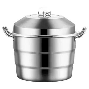 대용량업소용찜기 다층스텐찜솥 가정용만두찜기 주방용찜기 통돌이찜기