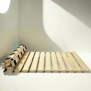 거실 원목 접이식 저상형 매트리스 침대 싱글 더블 깔판 침실 가구