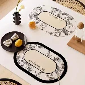 1+1 북유럽 라운드 테이블 매트