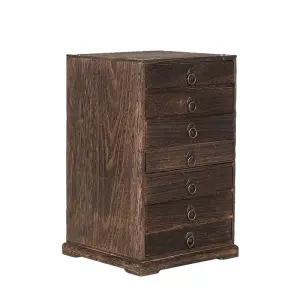 보이차 보관함 케이스 보관통 서랍형 캐비닛 수납함