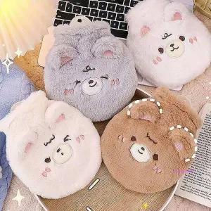 보송보송 350ml 원형 물주머니+커버 찜질팩 보온보냉rst023