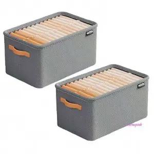 와이어수납 그레이 정리함 옷장 옷수납 차일드 2개lmn212